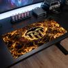 Valencia FC Theme Pattern Mouse Pad, Soccer Logo Design XXL Gaming Desk Mat Non-Slip Computer Mouse Pad