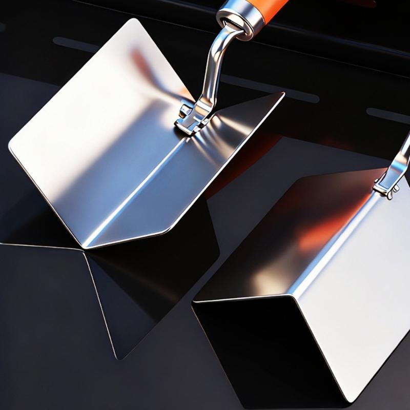 Durability Steel 90degree Corner Trowel with AntiSlip Handle Hanging Hole for Easy Storage Use Drywall Corner Tool