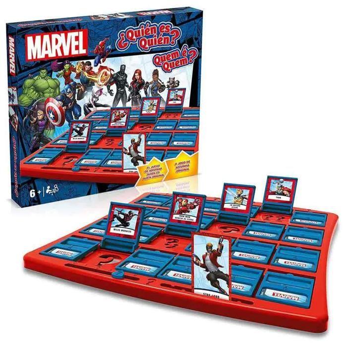 Jeu De Table - Winning Moves - Guess Who Marvel - Multicolore - Pour Enfants - 2 Joueurs Ou Plus