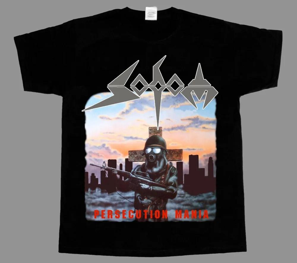 Unisex Short Sleeve Crew Neck Cotton T Shirt Sodom Persecution Obsessed Cruelty S