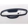 8*For KIA Sportage 17- Carbon Fiber Car Exterior Door Handle Bowl Cover Trim