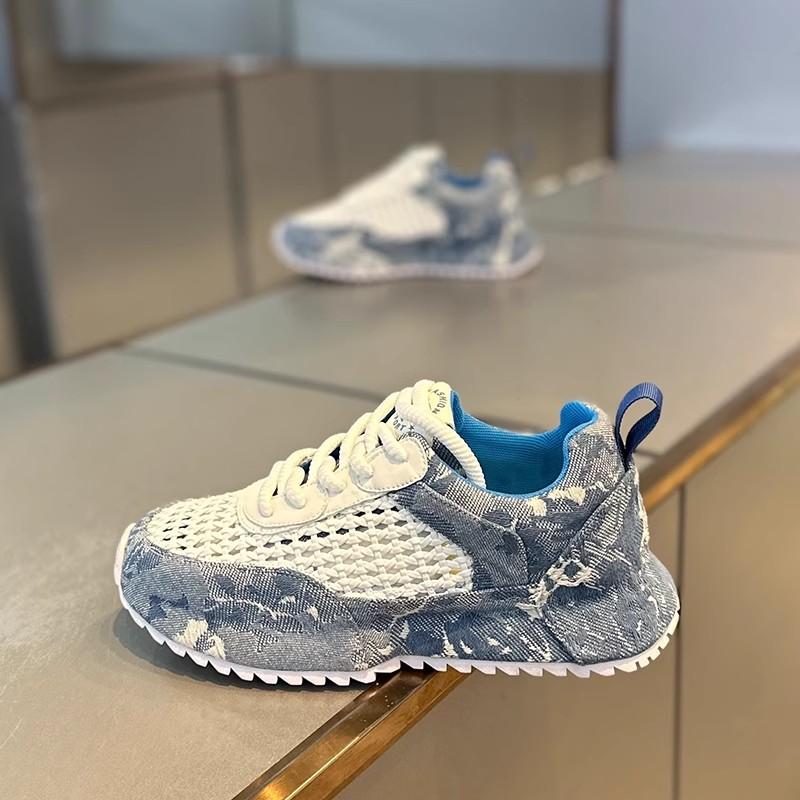 New autumn mesh breathable Parra shoes casual sports running dad trendy shoes