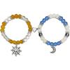 Spider Friendship Bracelets Matching Bracelets for Couple Best Friends Bff Magnet Heart Bracelets Goth Jewelry Gifts for Women