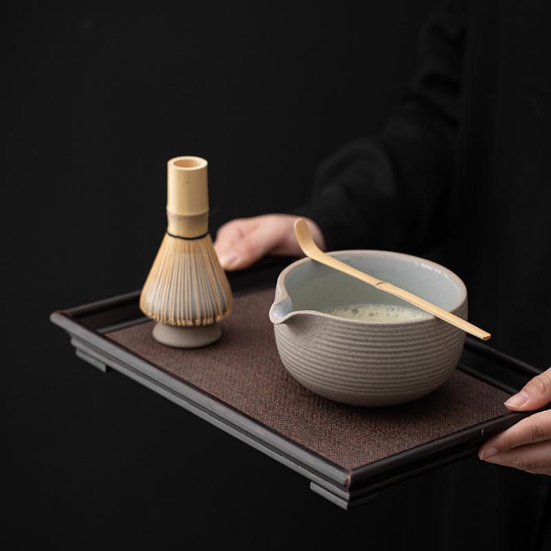 Antikes Keramik Tee-Set Komplettes Set Matcha Besen Teebesen Japanisches Matcha Set Kit Teezubereiter Teezeremonie für Getränkeladen