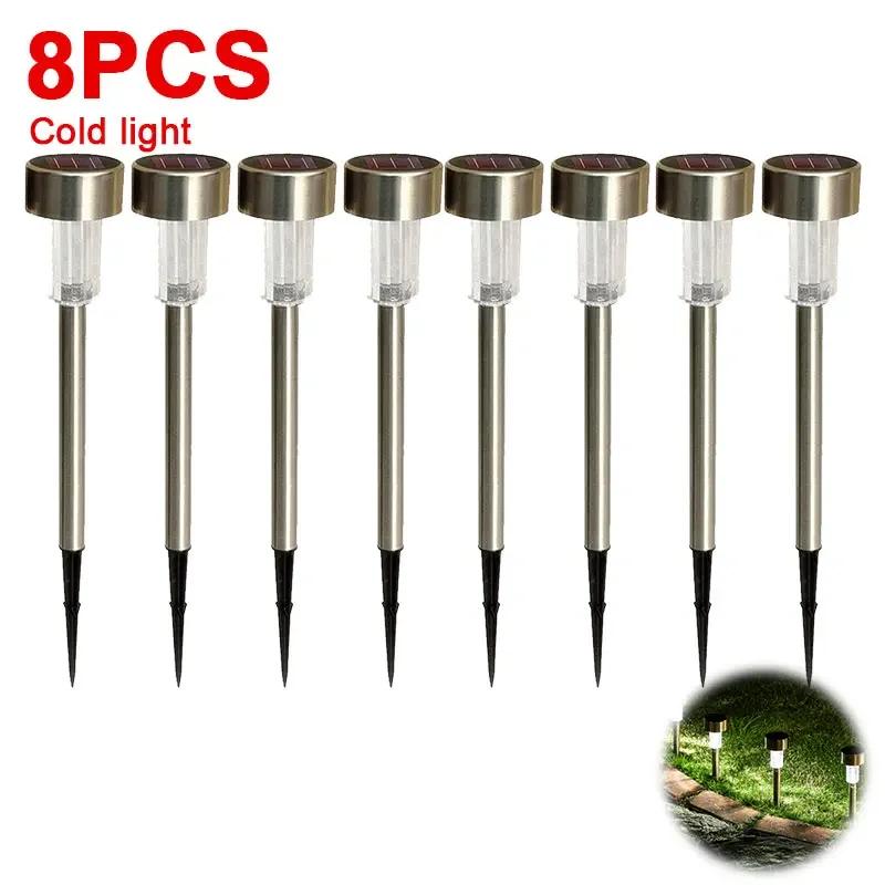 Solar-Außenleuchten, Gartenlampe, solarbetrieben, wasserdicht, für Landschaft, Weg, Außenbereich, für Hof, Hinterhof, Rasen, Terrasse, dekorativ