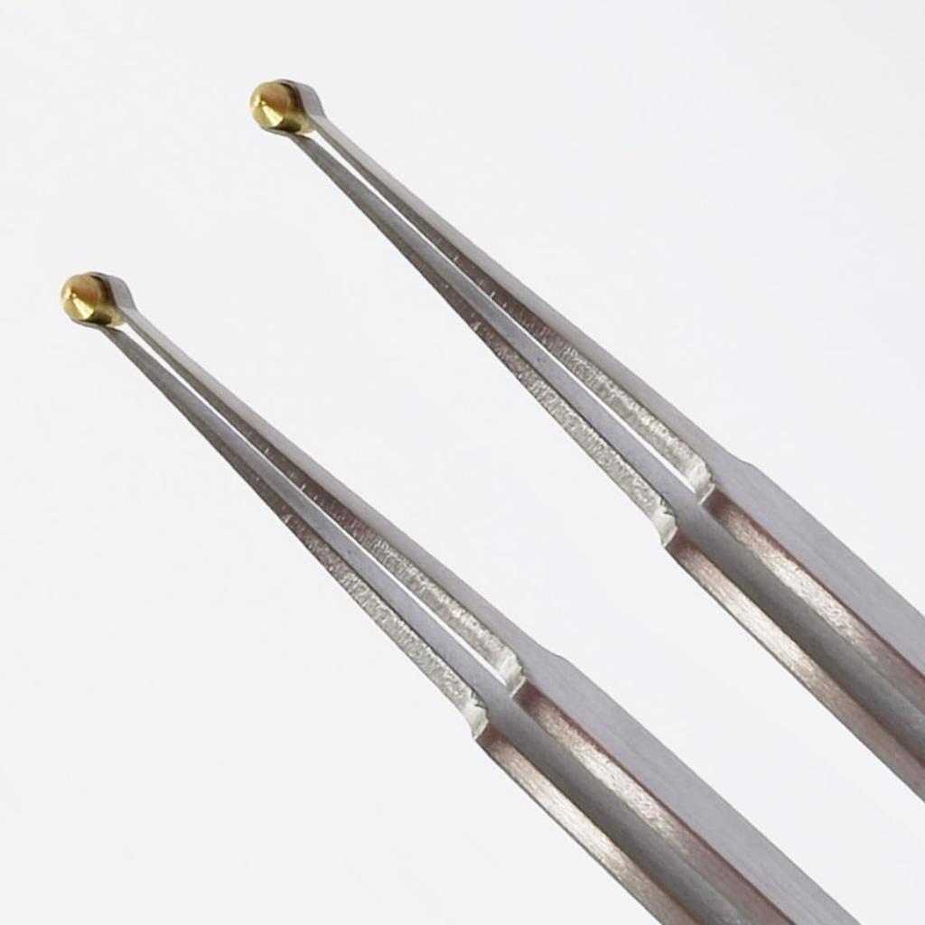 2PCS Lock Pin Tumbler Tweezers Stainless Steel Locksmith Tool Wire Holding Tweezers for Pinning & Rekeying Kit Lock Tradesman Tweezers