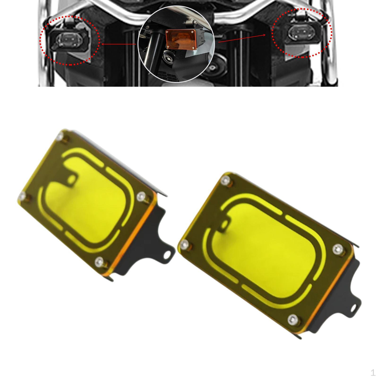 

2 противотуманных фары для мотоцикла Zt368G жёлтый