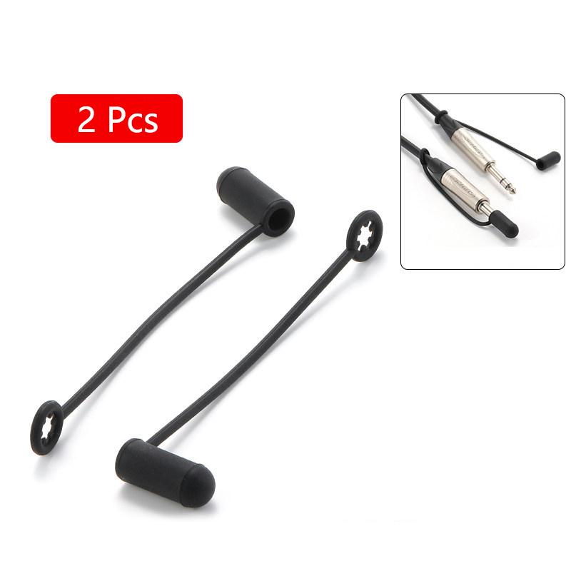 2 Pezzi Coperchio Antipolvere in Silicone Per Spine di Alimentazione Audio di Rete Connettori Speaker Xlr 6.35Mm Tappo Protettivo Impermeabile