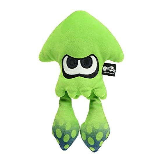 Splatoon 2 All Star Collection Squid Neon Green (S) Plush - 23cm