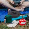 Teleskop-Hocker Matte Kissen Für Camping Matte Outdoor Stuhl Kissen Aufbewahrung Oxford-Gewebe Leicht Tragbar Reise Faltbar