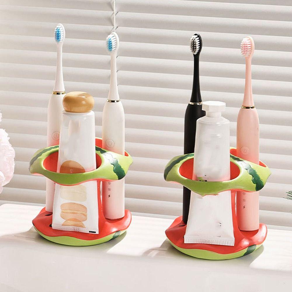 Ceramic Toothbrush Storage Rack 3 Holes Electric Toothbrush Holder  Bathroom Sink