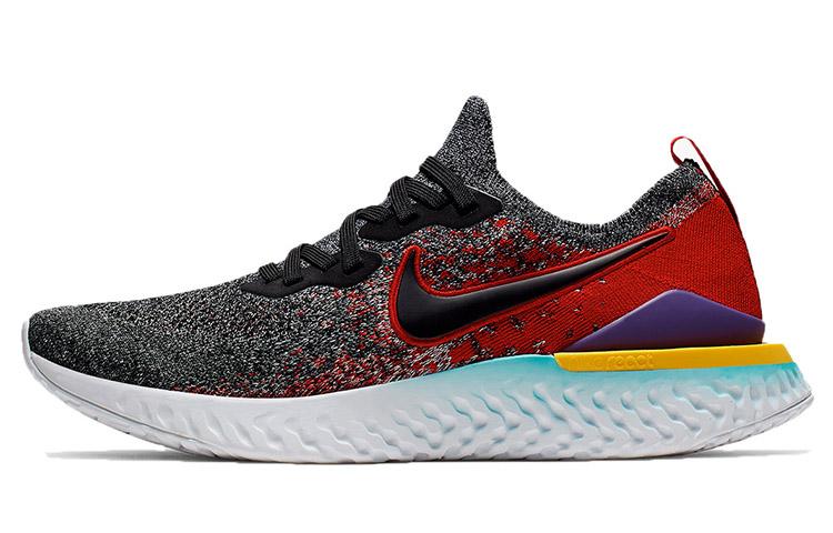 Nike Epic React Flyknit 2  Black University Red  BQ8928-007 41