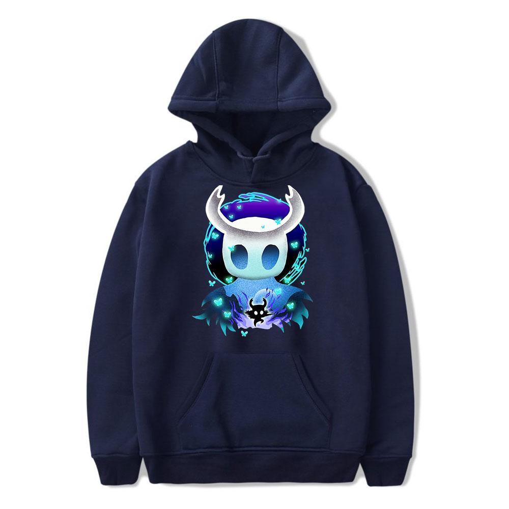 Hollow Knight Vintage 90s Hoodie Men and Women Hip-hop Sports Pullover Sweatshirt