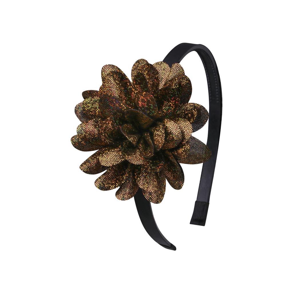 Fashion Laser Flower Hairbands Sweet Women Girls Princess Flower Headbands Headwear Kids Children Hair Accessories Hair Bands