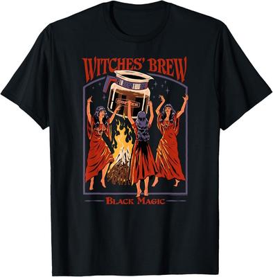 Hexenbrauerei Magischer Kaffee Retro Dunkler Humor T-Shirt