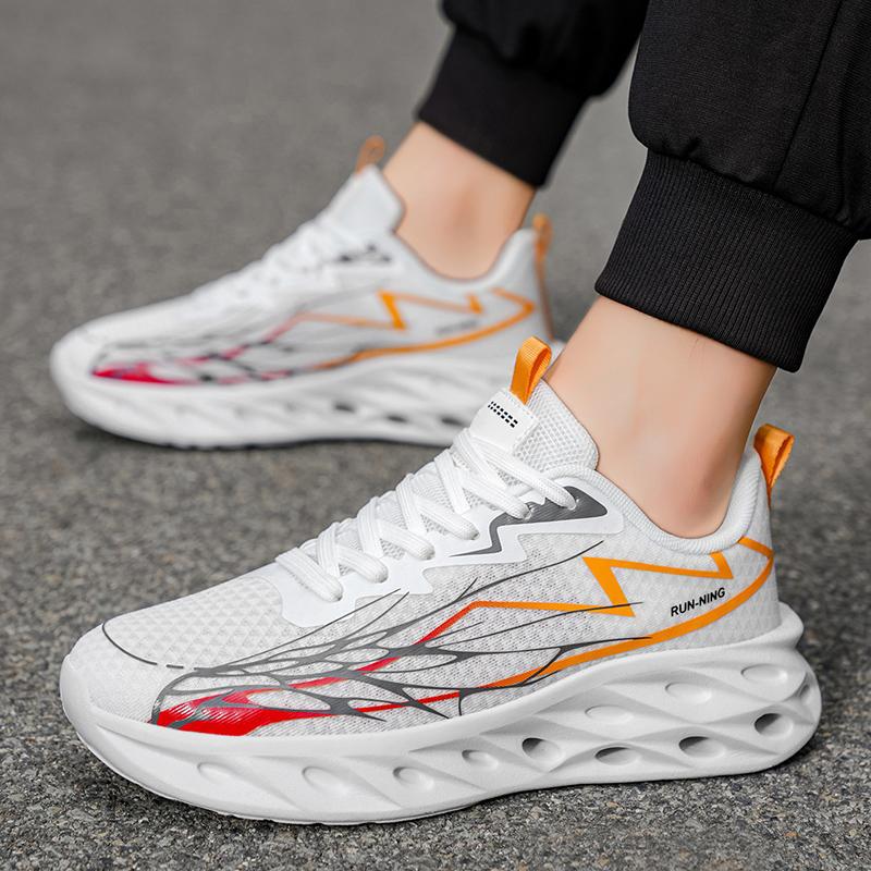 Carbon board men's running casual shoes breathable versatile lightweight non-slip fashionable all-terrain outdoor sports running shoes