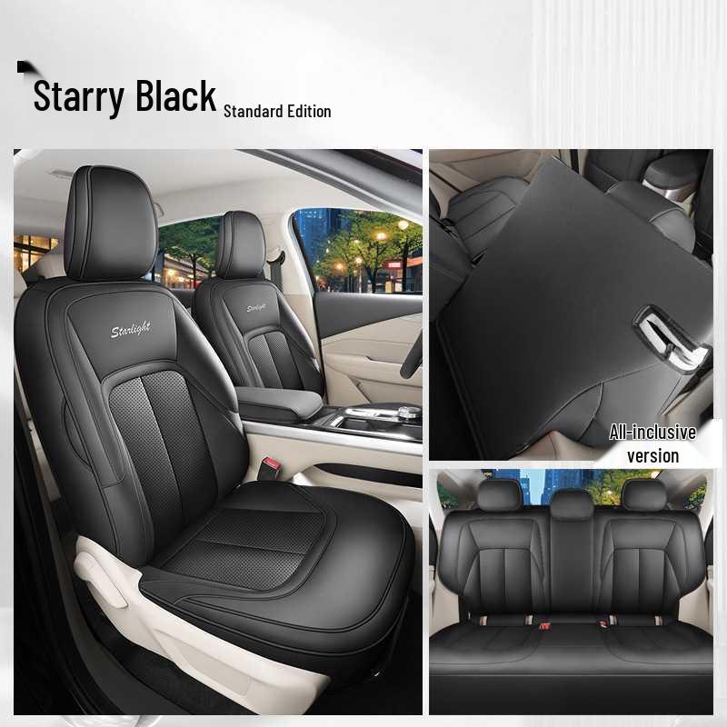 New Leather Car Seat Cushion for Wuling Xingguang - Universal All-Season Fit for Five-Seaters