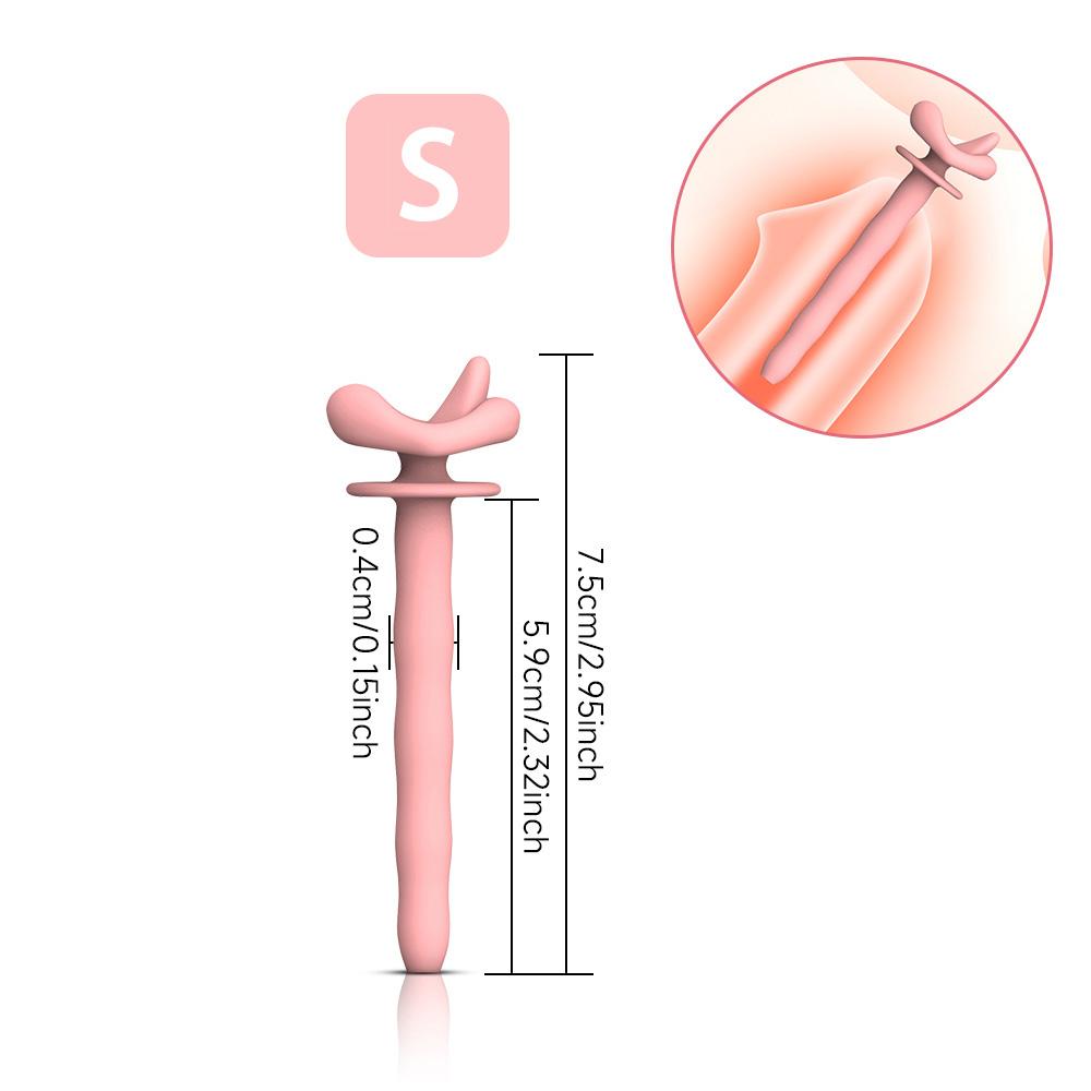 Male Silicone Chastity Lock, Urethral Cock Ring, Chastity Belt Penis Cage, Penis Sleeve, Erotic Urethral Lock, Adult Sex Toys