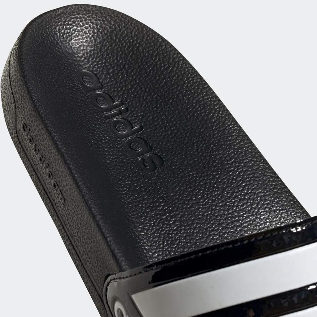 Adidas Adilette sprchové sandály W ADILETTE SPRCHOVÉ PÁSKY Základní bílá FZ2852 Autentický produkt Adidas Japonsko [Adidas] Černá/Obuv 27.0cm