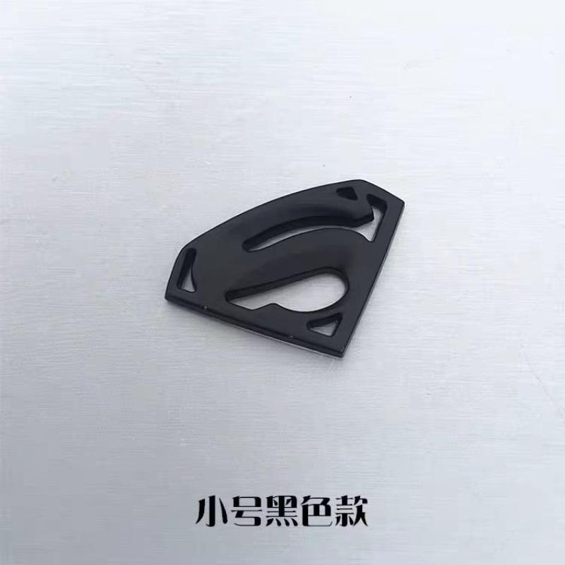 Superman Metal Car Modification Emblem 3D Stereo Personalized Metal Sticker Creative Auto Badge Cute Cartoon Car Decal