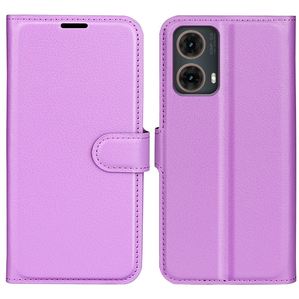 For Motorola Moto G85 5G/S50 Neo 5G Wallet Phone Case Litchi Texture Leather Flip Cover