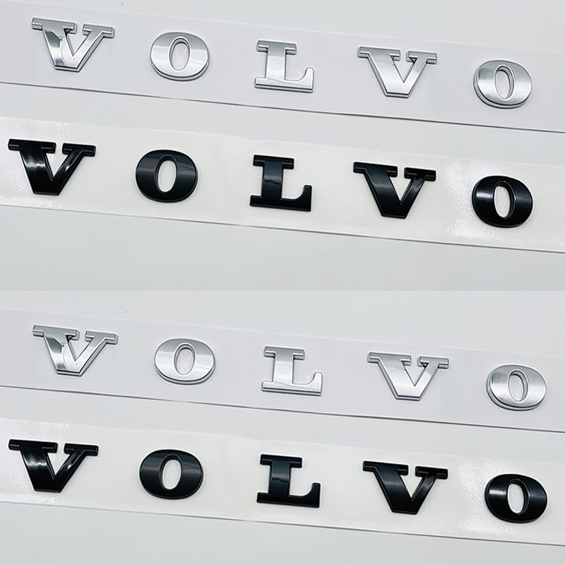1ks 3D ABS pro VOLVO Písmena na auto Přední emblém na kapotu Nálepka na kapotu Zadní odznak na kufr Samolepka Stylizované auto doplňky