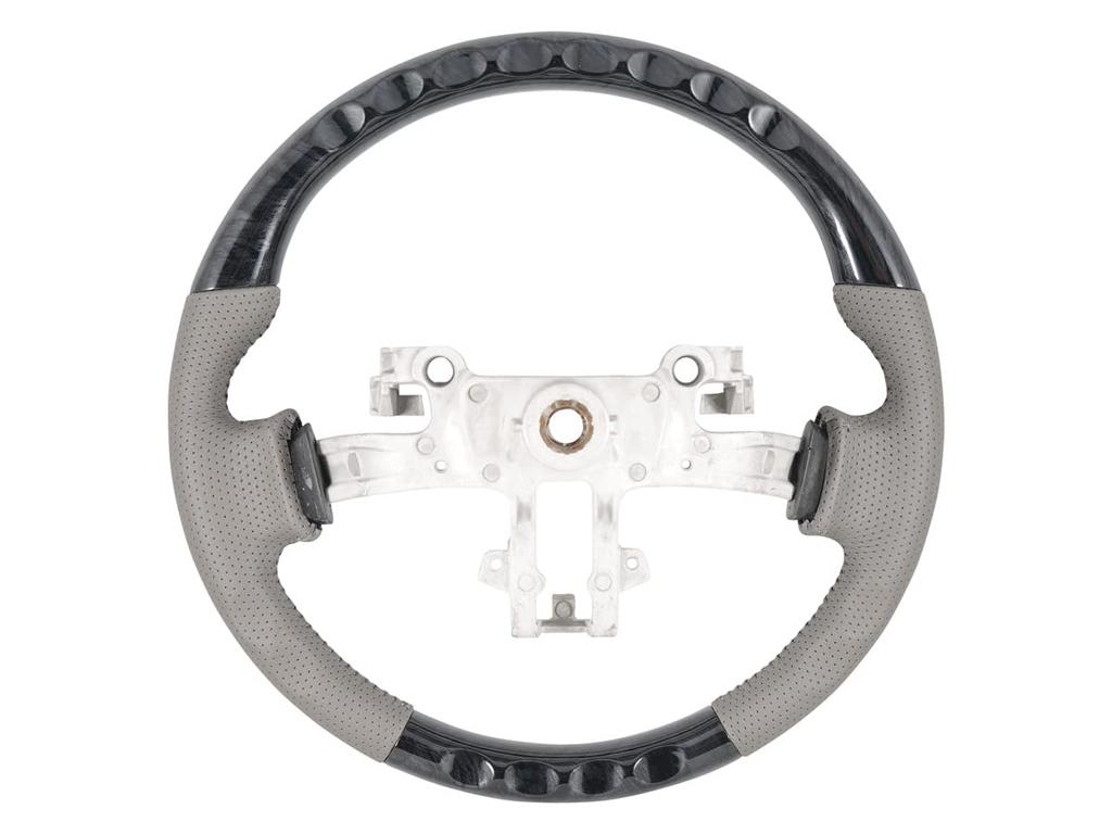 Standard Steering Wheel Wood for Toyota Every Van DA17V TRISTAR'S (Black Grain)