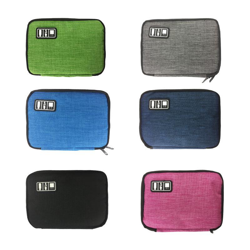 Portable Digital Storage Bag for Charging Cables and Earphones