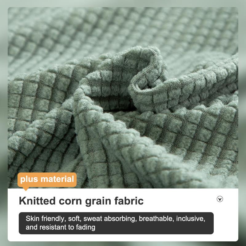 Elastic Jacquard Sofa Cover High Stretch Couch Covers Washable Solid Color Slipcover for Living Room 1/2/3/4/5 Seater