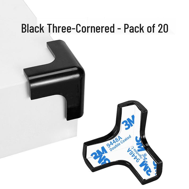 Transparent Silicone Anti-Collision Corner Protector for Tables and Hoods