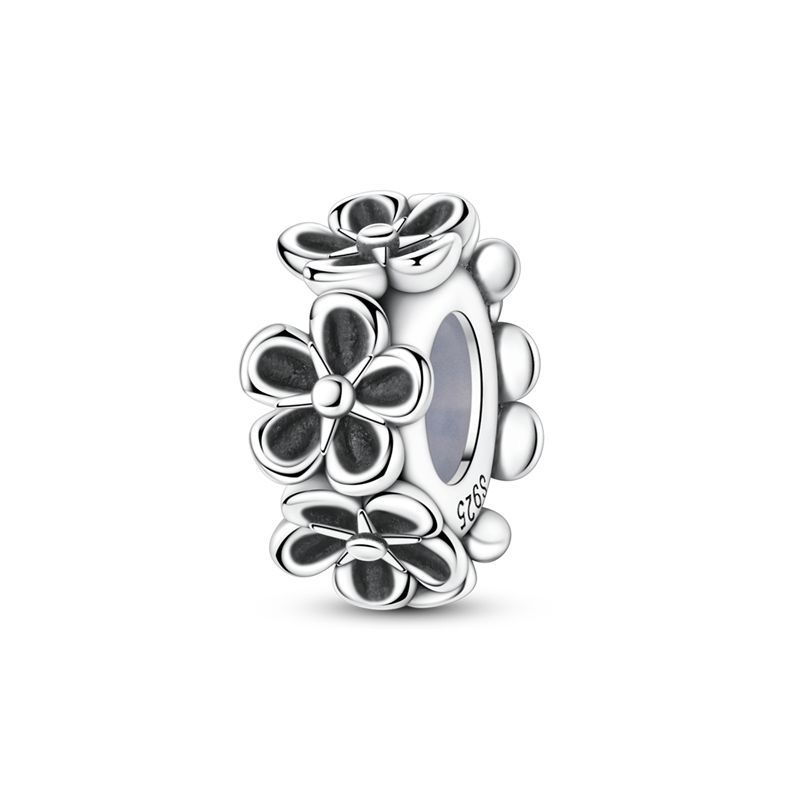 Colorful 925 Silver Butterfly Loves Flowers Beads & Beetle & Ladybug Dangle Charm Fits Bracelet Exquisite Pendant Gifts