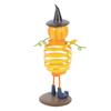 Something Different Metal Pumpkin Man With Top Hat Ornament