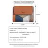 New PU Leather Short Wallet Small Zipper Card Holder Money Bag Women