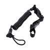 150cm Military Tactical Nylon Elastic Quick Release Pistol Sling Spring Lanyard