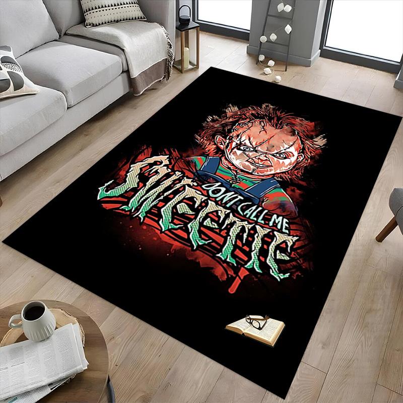 1 stuks Chucky Sweetie Tapijt, Kantoortapijt Buitenmat Huisdecoratie Vloerkleed Festival
