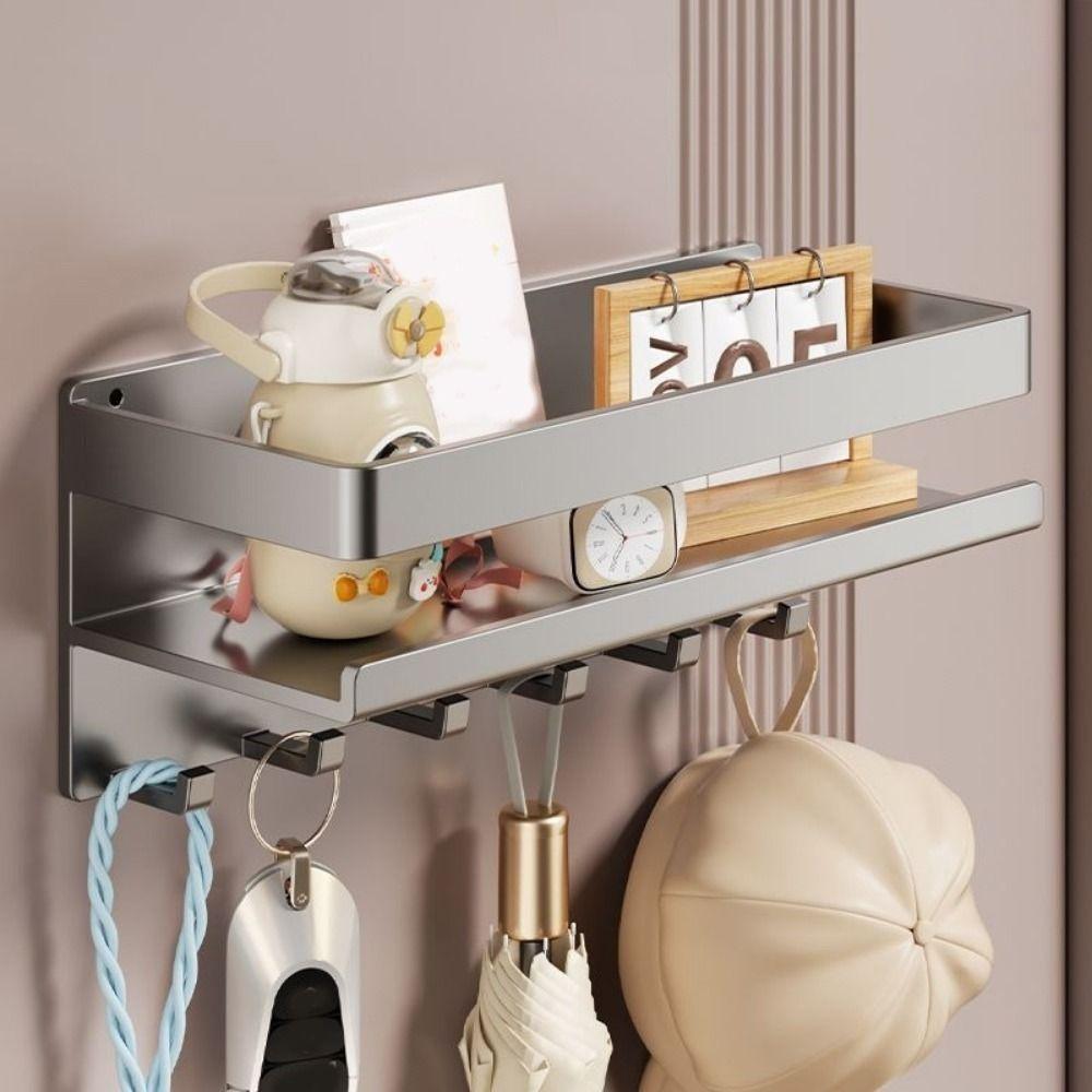 Punch Free Refrigerator Side Storage Rack Carbon Steel Spice Rack  Living Room