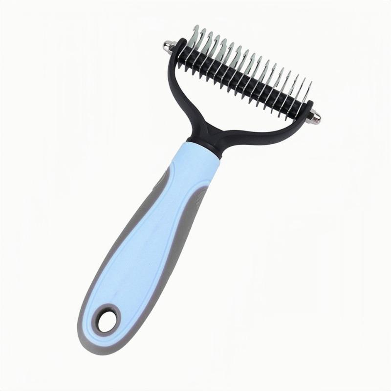 Pet Comb, Double-sided Open-knot Comb, Cleaning and Hair Removal, Cat Comb, Dog Comb, Dog Pet Comb, Pet Open-knot Comb