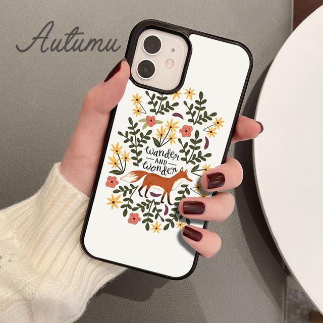 Urocze kreskówkowe zwierzątko Czerwone etui foArt na telefon dla iPhone 11 12 13 14 Pro Max mini XR XS SE 2020 7 8 Plus Galaxy S21 S22 Pokrowiec skorupa