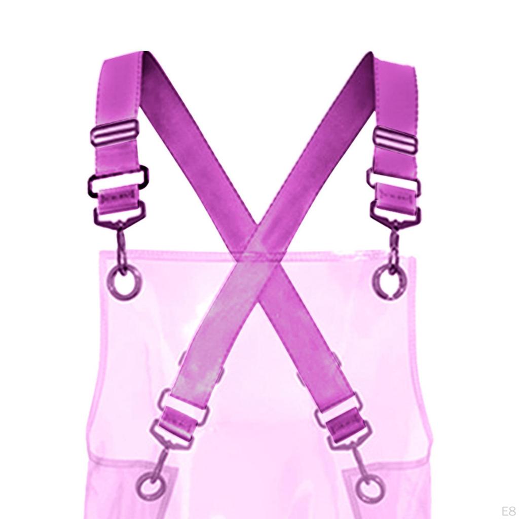 Transparent Cooking Apron for Salon And Barbecue Use