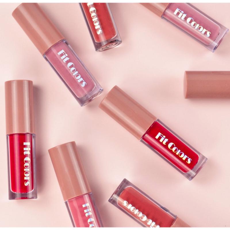 Lipstick Smooth Moisturizing Lipstick Shimmer Matte Long Lasting Waterproof Lipstick Lip Gloss Cosmetics Makeup Set Lipstick
