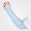 Summer Cycling Sunscreen Ice Sleeve Outdoor Uv Seamless Sleeve Cover Sun Breathable Open Finger Arm Sleeve