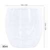 80ml Heat Resistant Double Layer Water Glass Bottle Cup Tea Coffee