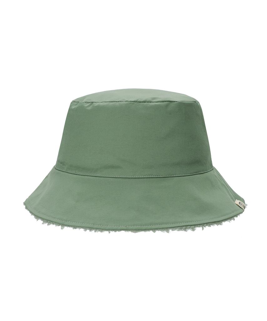 Bajal Va Square Label Reversible Bucket Hat Mint