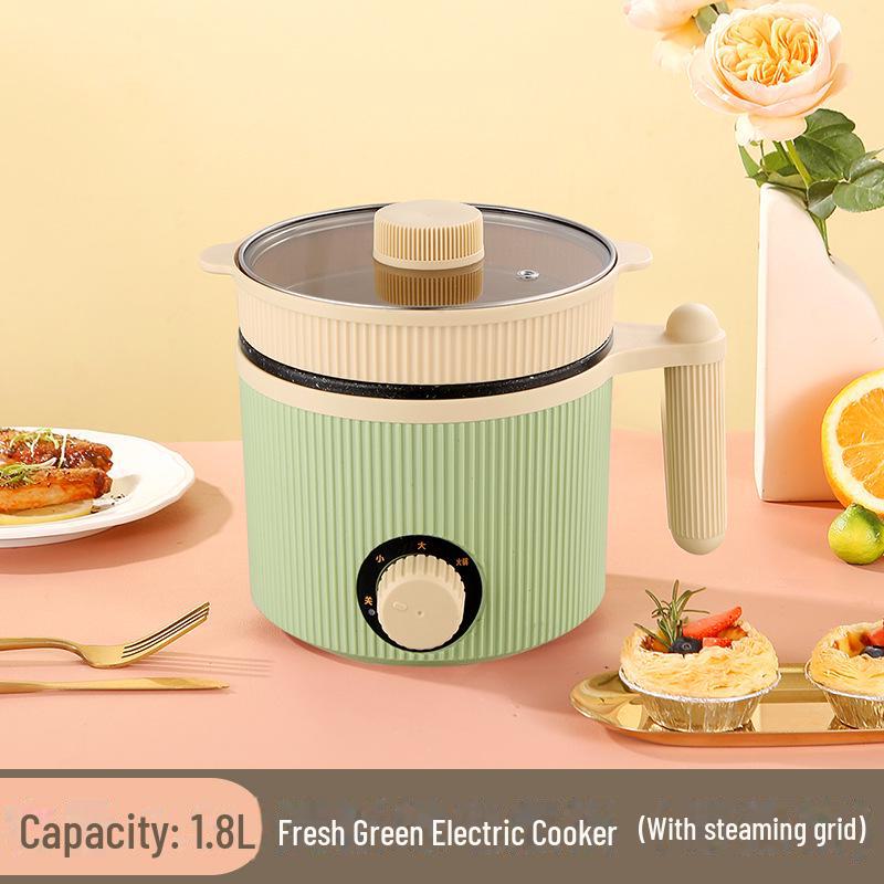 

Компактная многофункциональная электрическая лапшеварка для общежитий и домов 1.8L