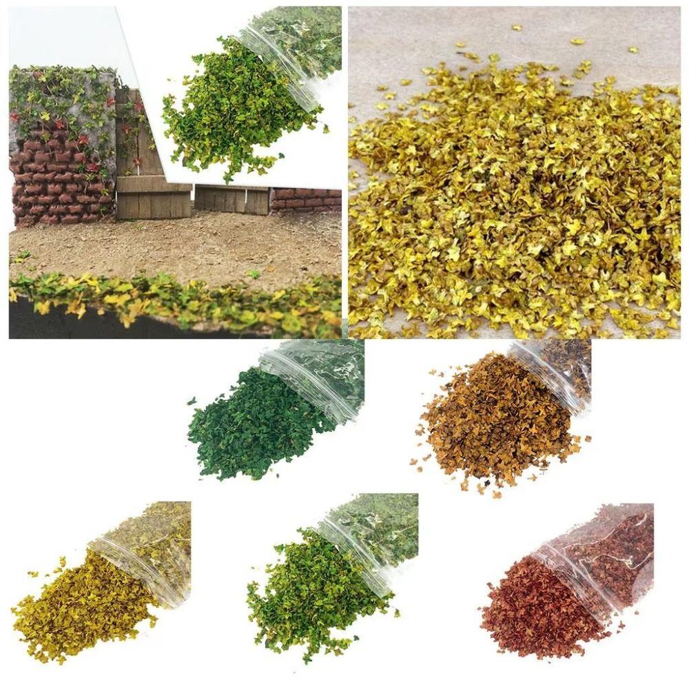 Static Model Micro Landscape Leaves Layout Scene DIY Miniature Leaf  Fairy Garden