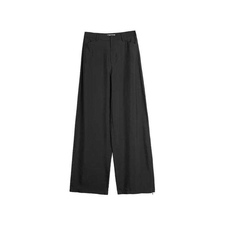 ELLE Commuter Simple Versatile Comfortable Straight Leg Casual Pants Women Bottoms L8SKS319