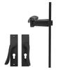 A303 T39 Aluminum Alloy Silent Split Handle Interior Door Lock for Home Security