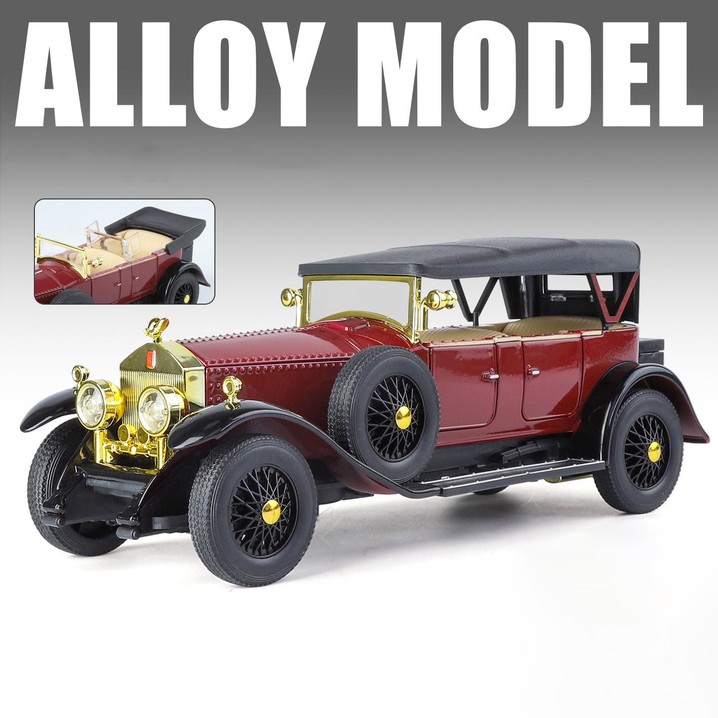 Skala 1:24 Rolls Royce Cullinan Phantom Modellauto Spielzeug Legierungskörper Stoßdämpfung Sportwagen Modelle Sammlung Geschenke