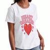 Heartbreaker Wounisex's Cotton T Shirt, Premium Cotton Graphic Tee, Durable And Casual Fashion, Featuring A Broken Heart And Cute Hearts, Perfect For 