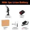 Mini 6 Inches Electric Chainsaw 88V Battery Woodworking Pruning Chainsaw One Hand Garden Logging Saw Power Tool 3000W